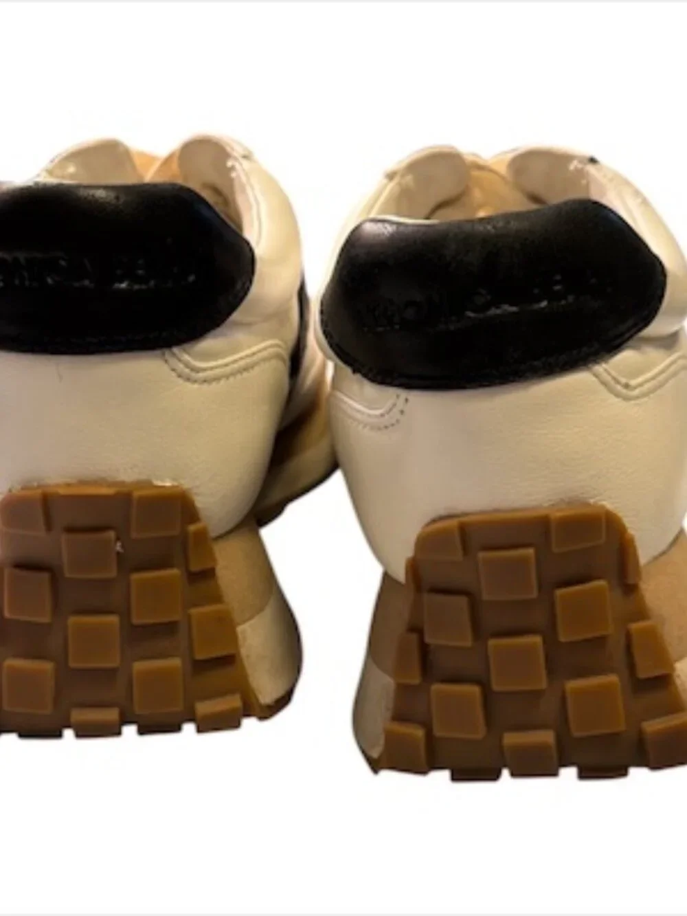 VERONICA BEARD VALENTINA SLIP-ON SNEAKERS - COCONUT/ECRU - SIZE 7.5‎ see photos